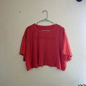 lululemon athletica Red Women's Top